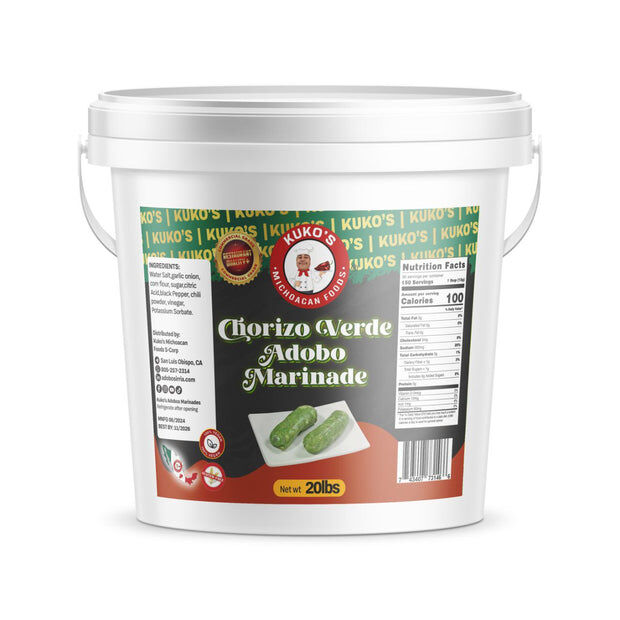 Chorizo Verde Adobo Paste Kuko's M Foods