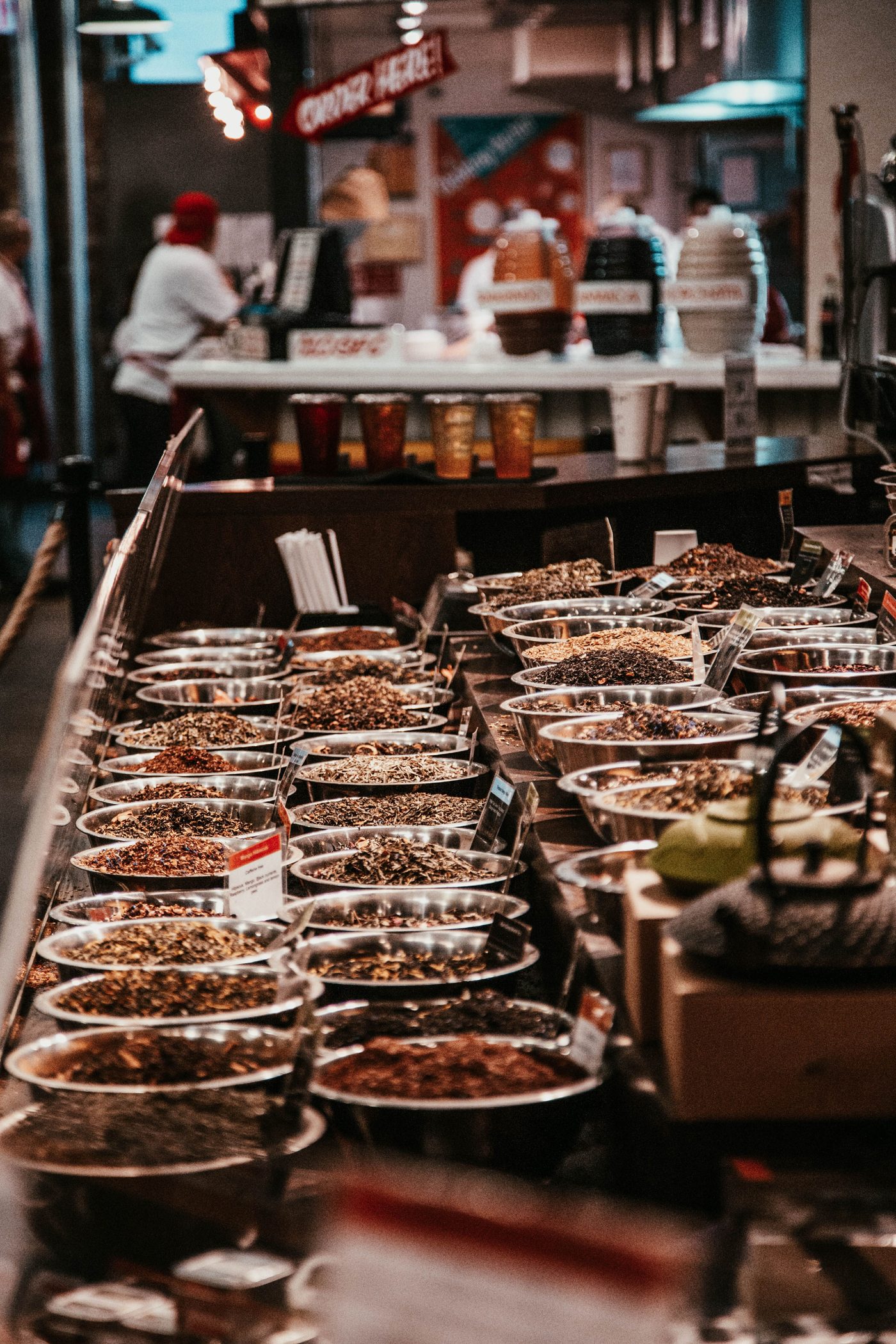 Spices and dry goods